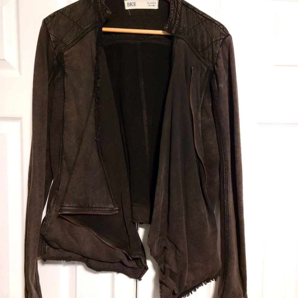NWOT BKE Lightweight Moto Jacket